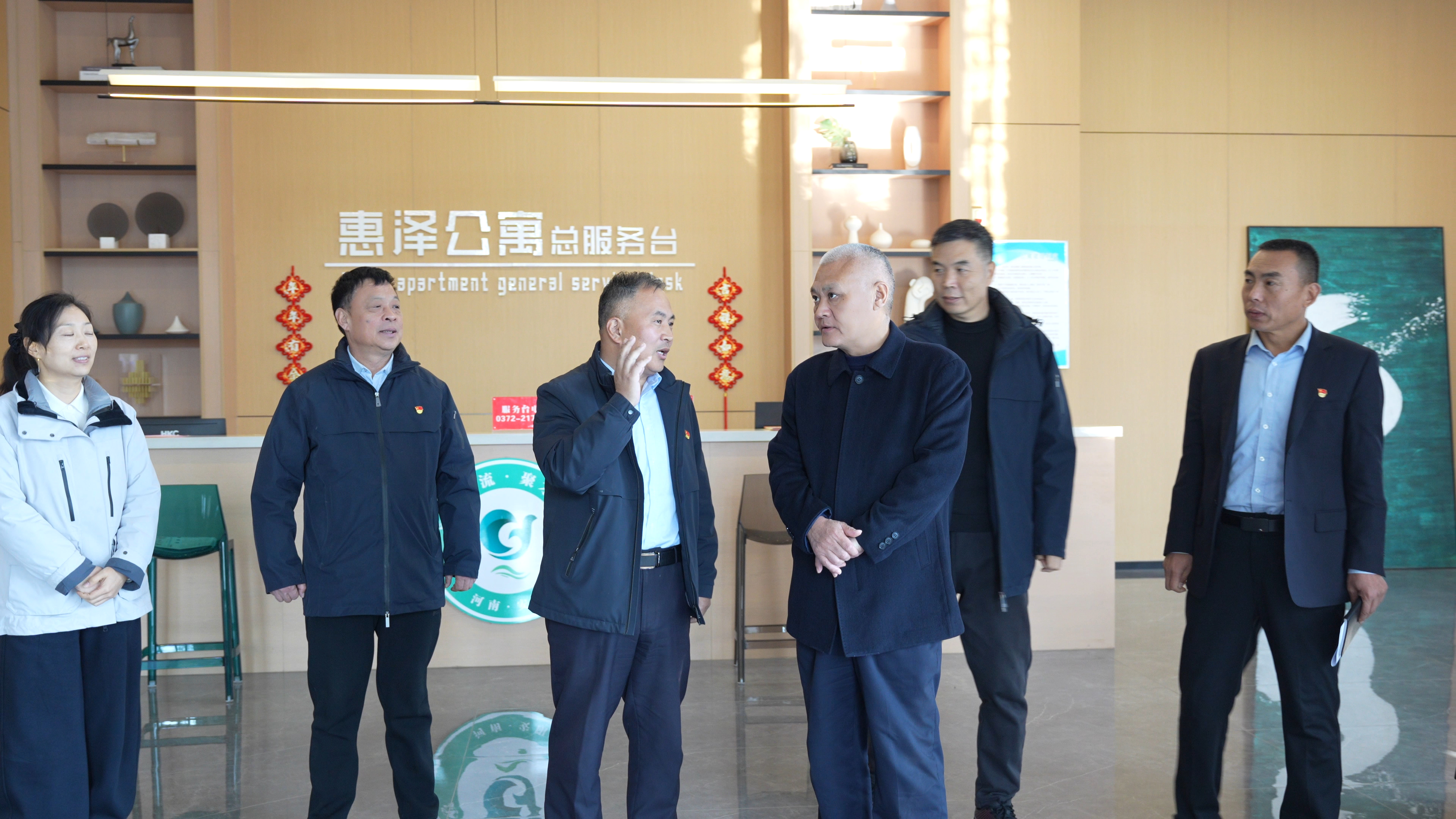 公司領(lǐng)導(dǎo)赴鼎誠(chéng)物業(yè)公司開(kāi)展年度...